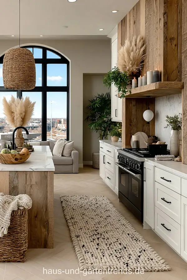 Boho v moderní kuchyni: 20 nápadů pro útulný a minimalistický styl