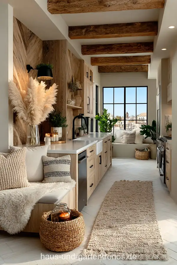 Boho v moderní kuchyni: 20 nápadů pro útulný a minimalistický styl
