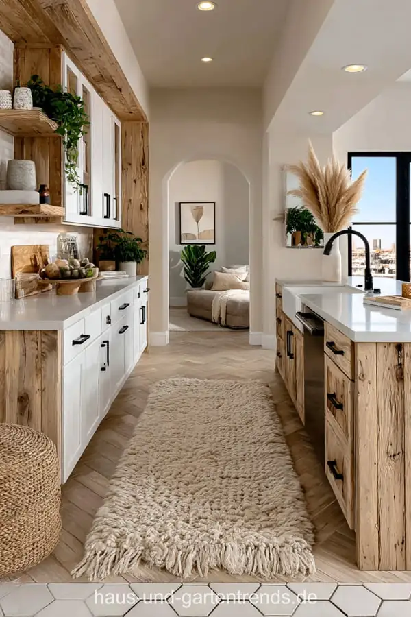 Boho v moderní kuchyni: 20 nápadů pro útulný a minimalistický styl