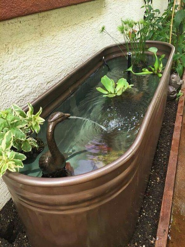 Mini jezírka bez výkopu: 40 DIY inspirací do nádob pro terasu, dvůr i balkon
