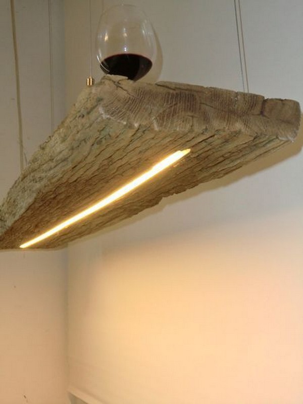 40 originálních DIY dřevěných lamp, které si vyrobíte svépomocí