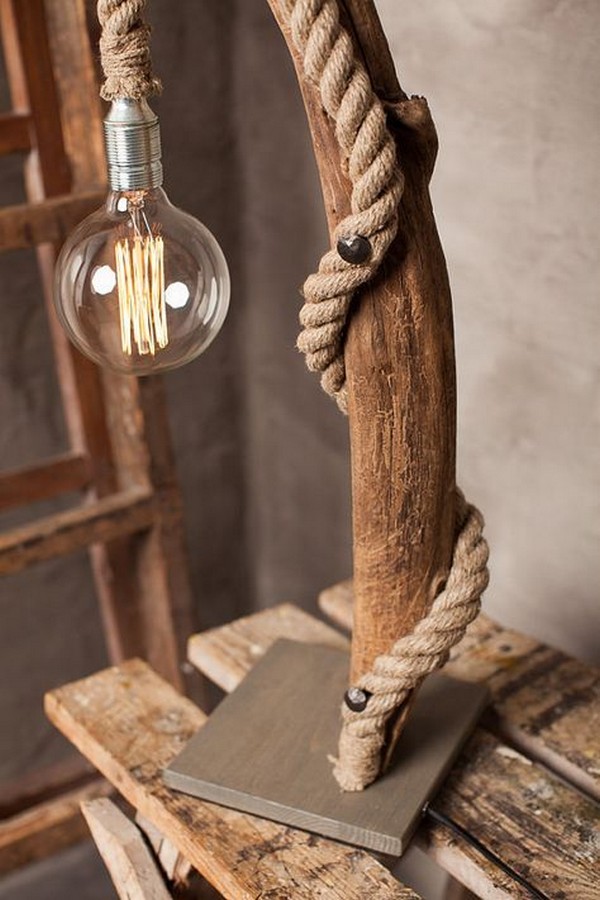 40 originálních DIY dřevěných lamp, které si vyrobíte svépomocí