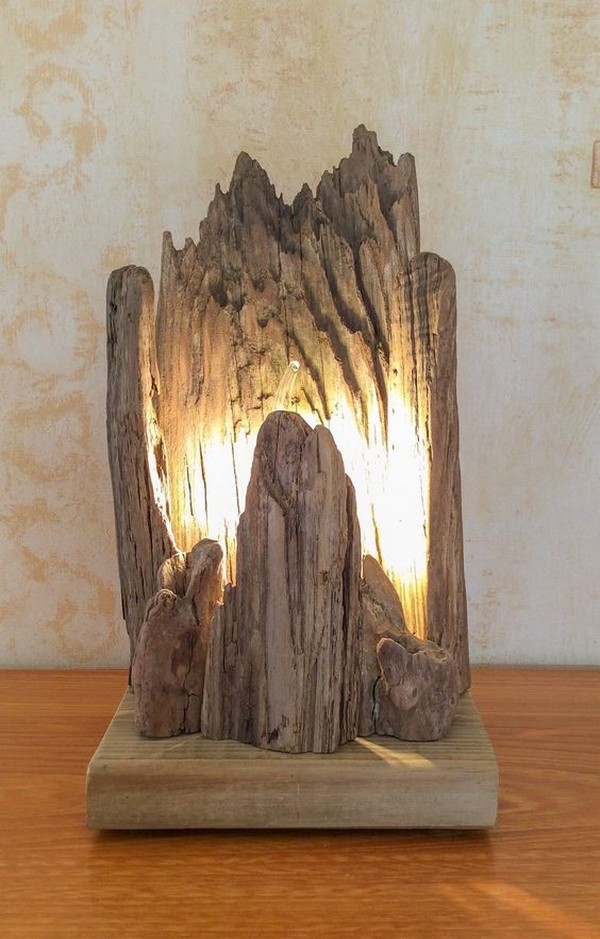 40 originálních DIY dřevěných lamp, které si vyrobíte svépomocí