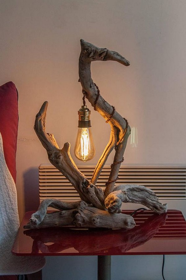 40 originálních DIY dřevěných lamp, které si vyrobíte svépomocí