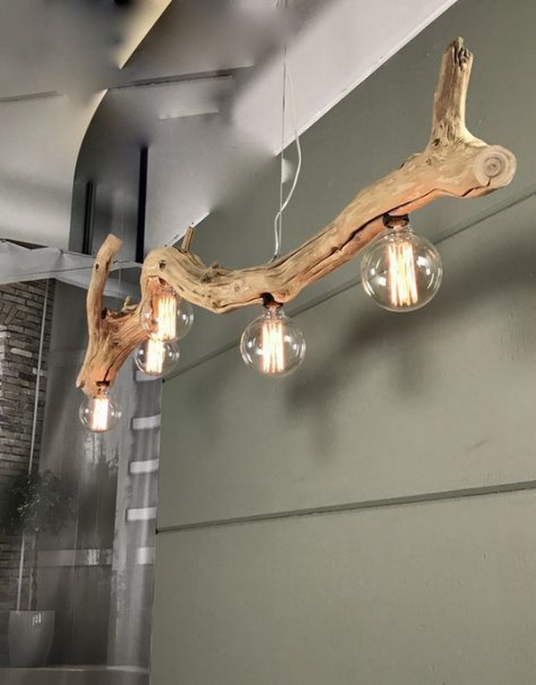 40 originálních DIY dřevěných lamp, které si vyrobíte svépomocí