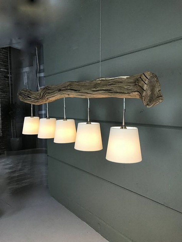 40 originálních DIY dřevěných lamp, které si vyrobíte svépomocí