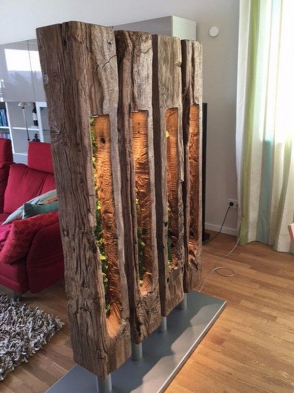 40 originálních DIY dřevěných lamp, které si vyrobíte svépomocí