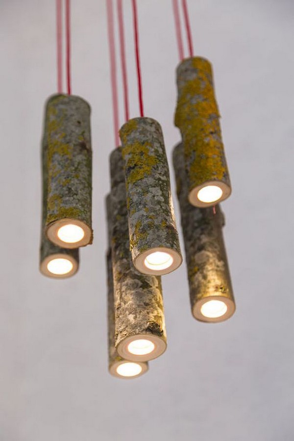 40 originálních DIY dřevěných lamp, které si vyrobíte svépomocí