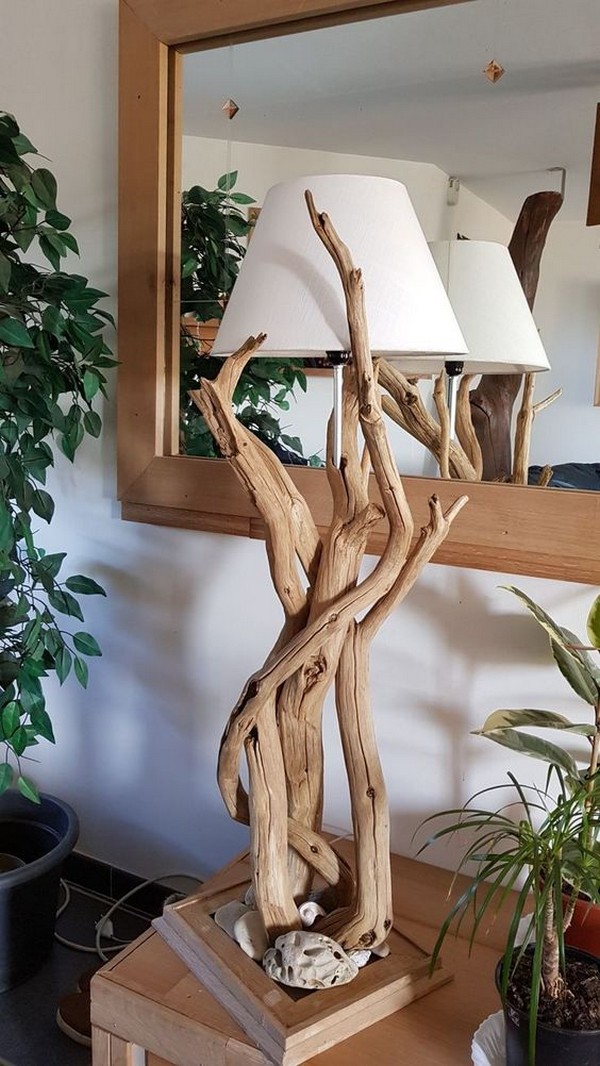 40 originálních DIY dřevěných lamp, které si vyrobíte svépomocí