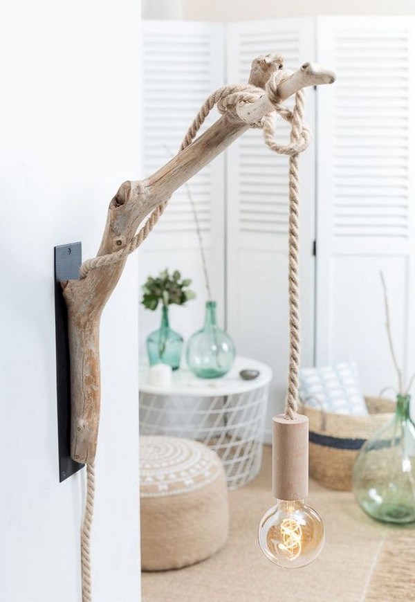 40 originálních DIY dřevěných lamp, které si vyrobíte svépomocí