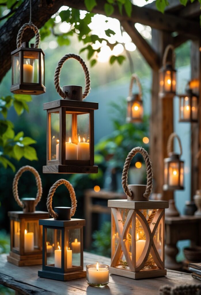 Rozsviťte si atmosféru: 15 originálních DIY luceren pro interiér i venek