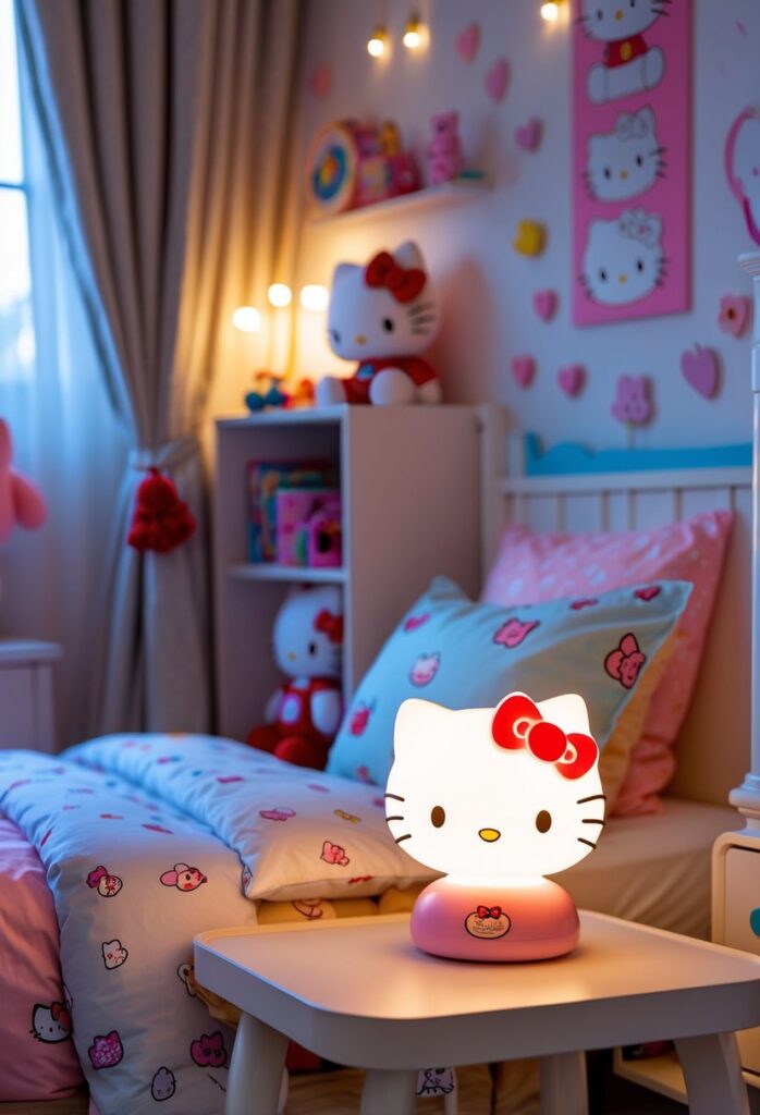 15 nápadů, jak proměnit pokoj s Hello Kitty v něžné království
