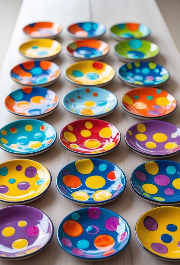 15 kreativních nápadů na malování talířů pro krásné stolování i jako dekoraci na zeď