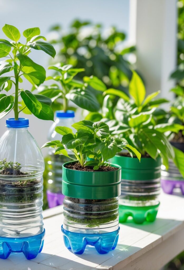 15 krásných a snadných nápadů na tvoření z recyklovaných plastových lahví