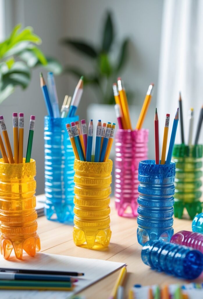15 krásných a snadných nápadů na tvoření z recyklovaných plastových lahví