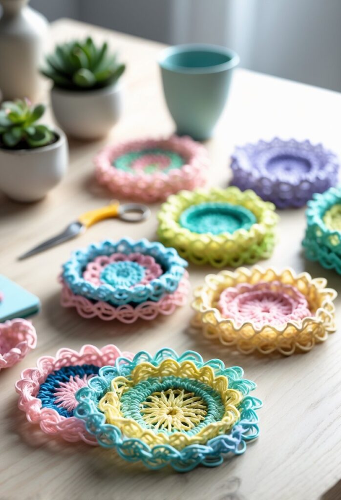 15 DIY nápadů na dekorativní tvoření z plastové krajky