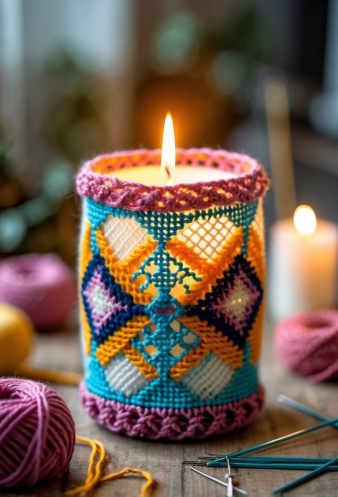 15 kreativních nápadů z plastové vyšívací mřížky pro domácí tvoření