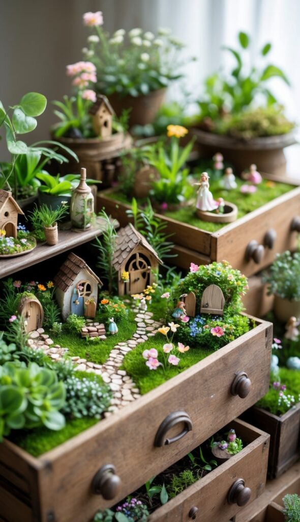 15 kouzelných DIY nápadů na vílí zahrádku pro děti i dospělé