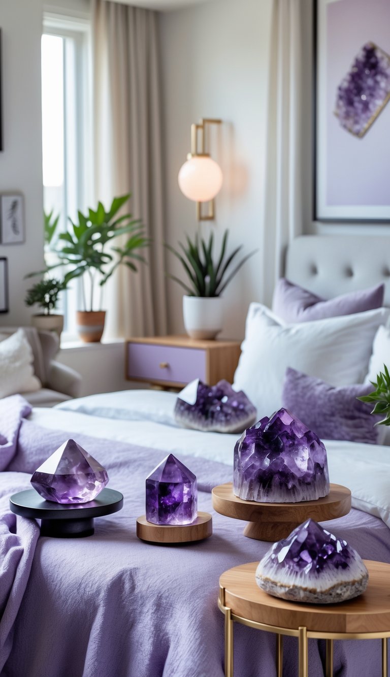 15+ inspirací na fialovou ložnici, která bude svěží, útulná a rozzáří váš interiér