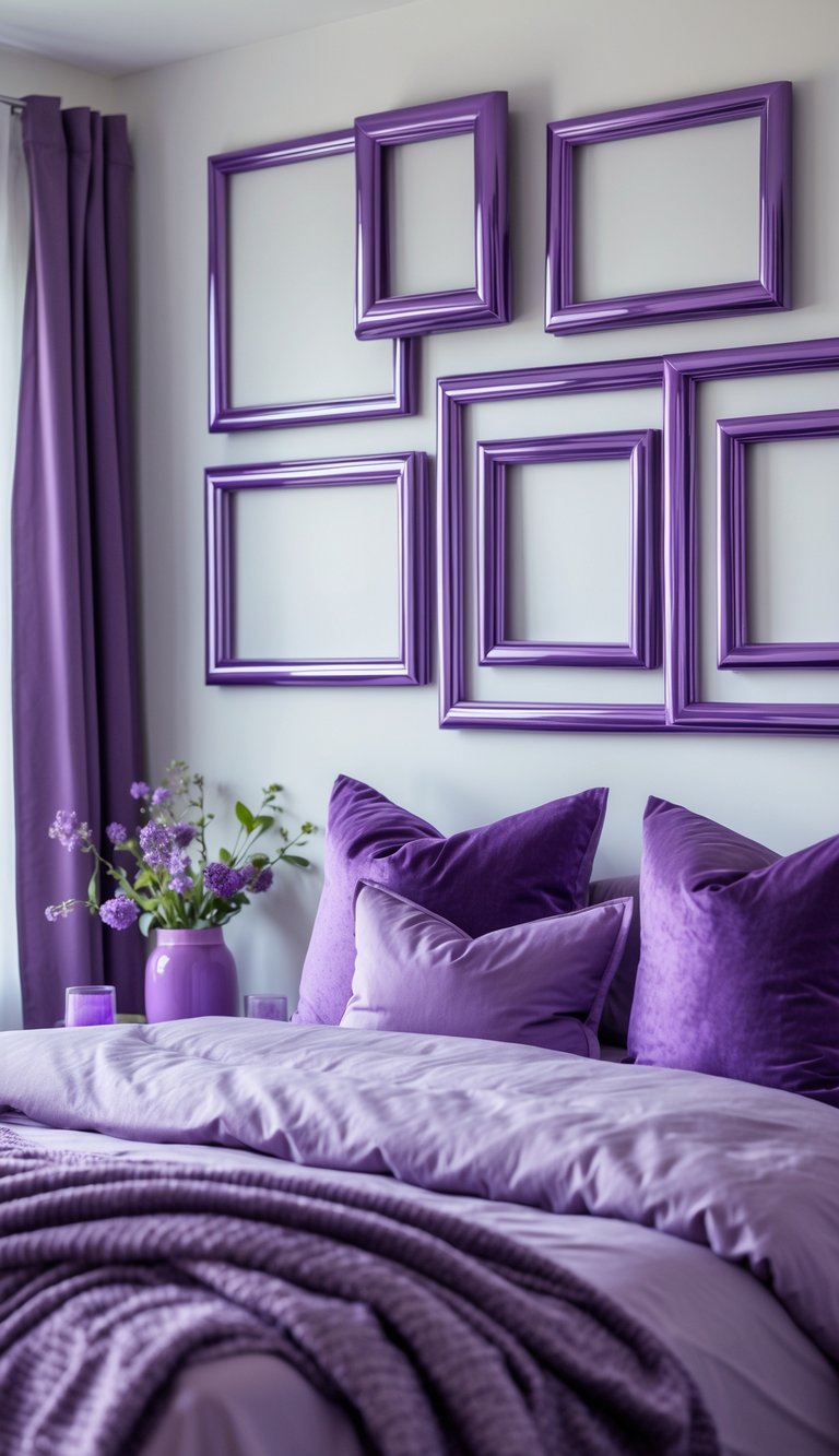 15+ inspirací na fialovou ložnici, která bude svěží, útulná a rozzáří váš interiér