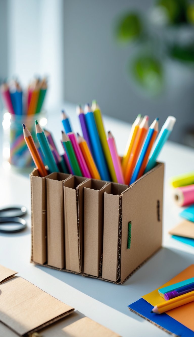 15 kreativních nápadů na tvoření z kartonu pro děti i dospělé