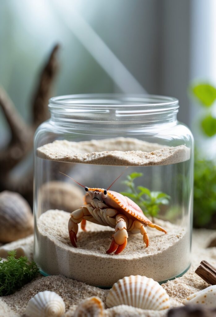 Krab poustevníček doma: 15 snadných DIY nápadů na jeho perfektní habitat