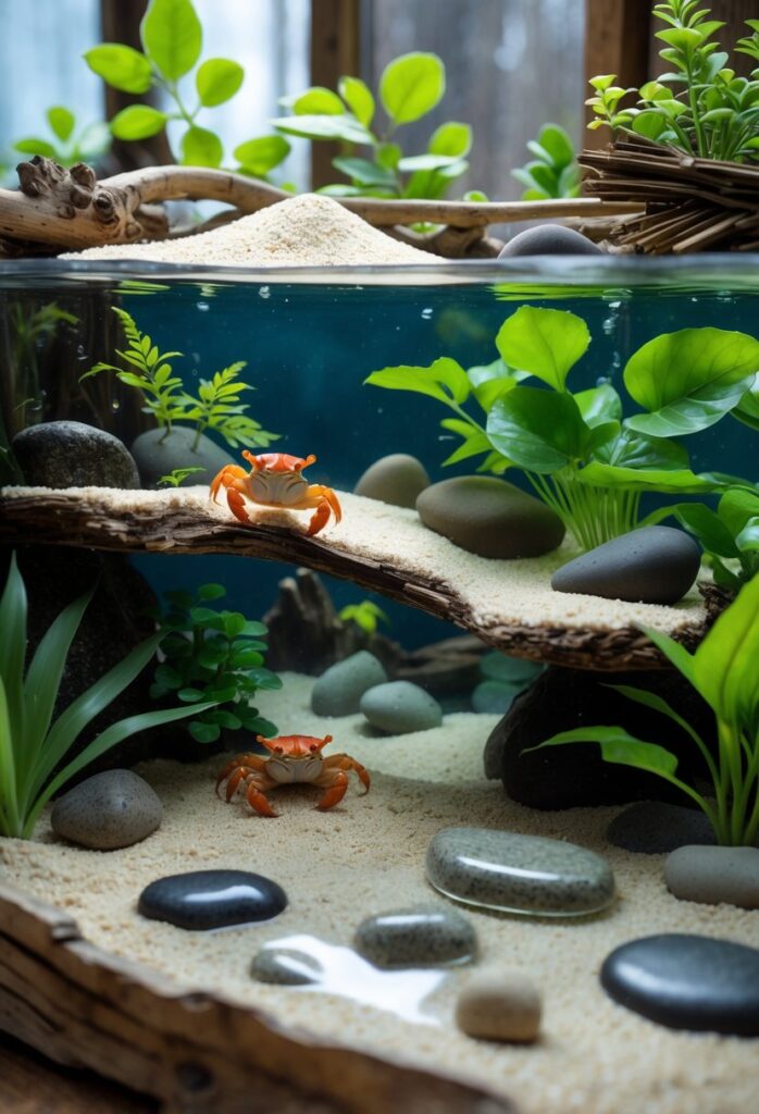 Krab poustevníček doma: 15 snadných DIY nápadů na jeho perfektní habitat