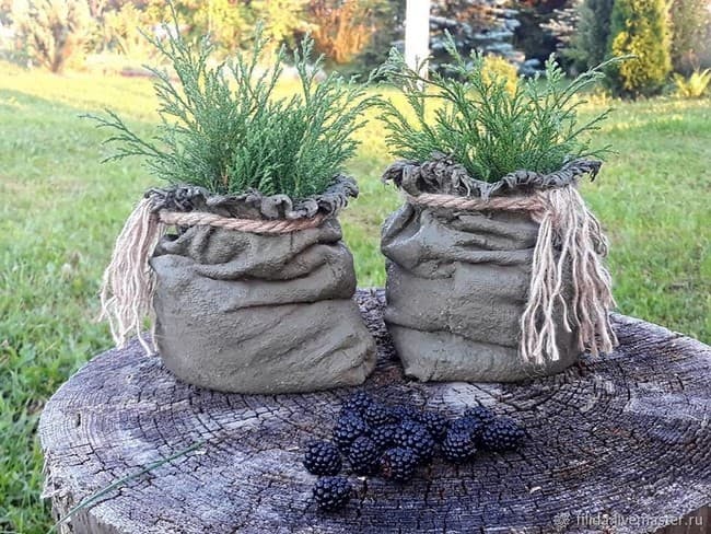 DIY betonové květináče do zahrady: 40 originálních nápadů, které snadno zvládnete