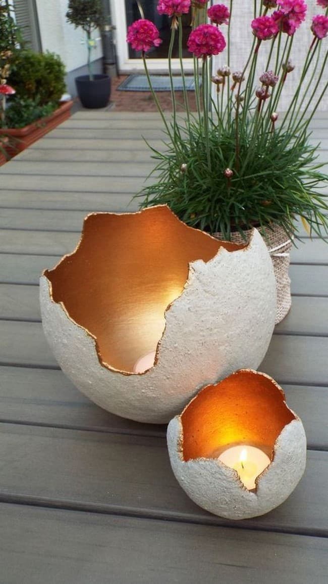 DIY betonové květináče do zahrady: 40 originálních nápadů, které snadno zvládnete