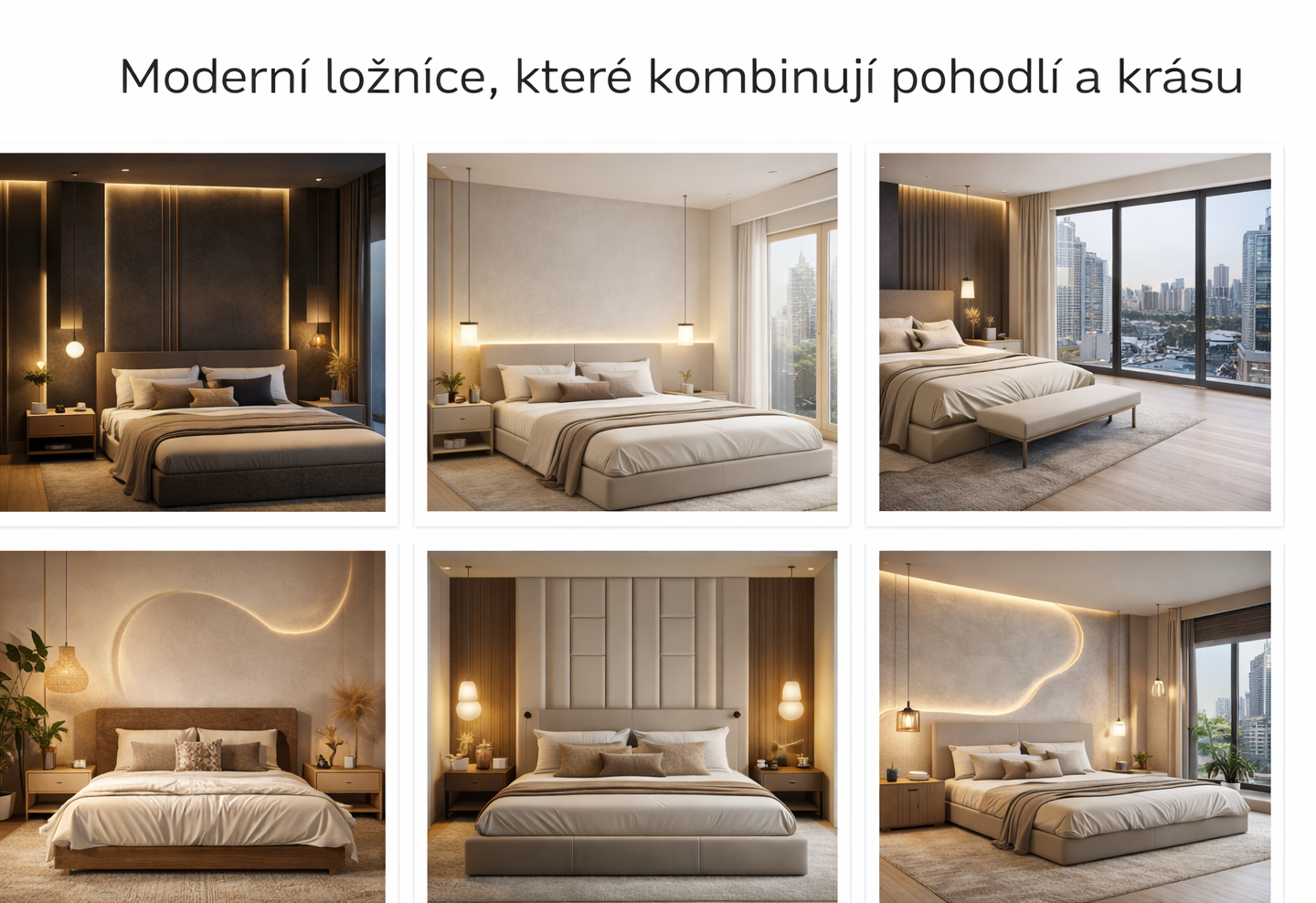Krásné inspirace na dekorace hlavní ložnice, které stojí za vyzkoušení