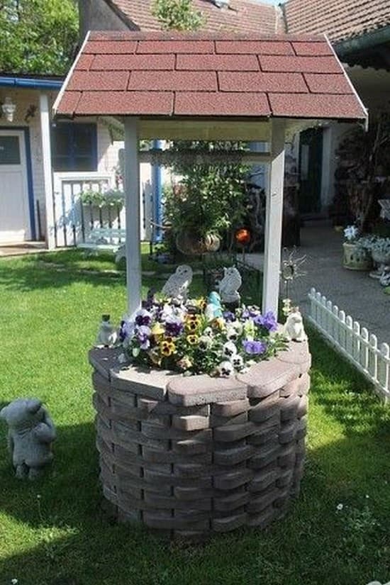 Dekorativní studny v zahradním i dvorním designu: 35 nádherných inspirací, které promění váš prostor