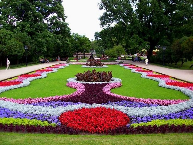 Květinové záhony v arabeskovém stylu: 40 inspirací pro svah i rovinu