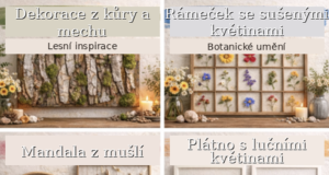 Kouzlo přírody: Vytvořte si originální DIY nástěnné dekorace