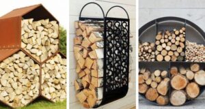 Stylové stojany na dřevo: 25 inspirací pro dům i zahradu