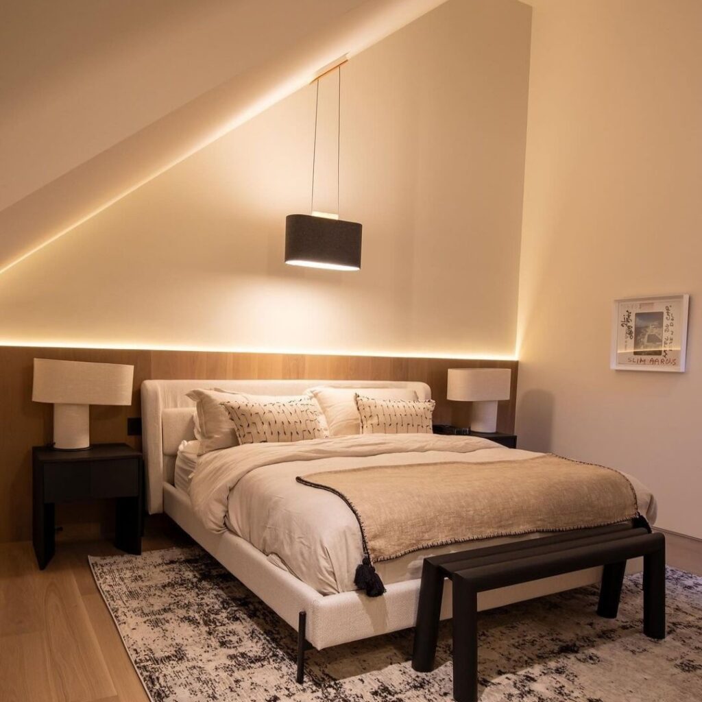 Okouzlující inspirace pro osvětlení ložnice v každém stylu