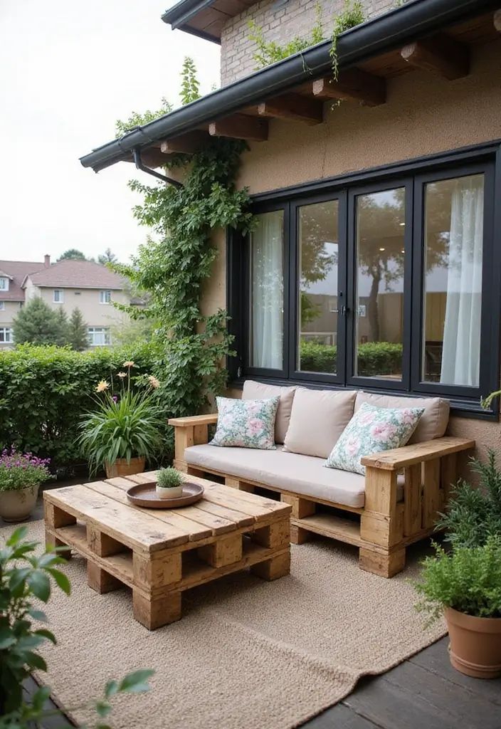 Paletové sezení: Inspirace pro útulnou zahradu, terasu i balkon