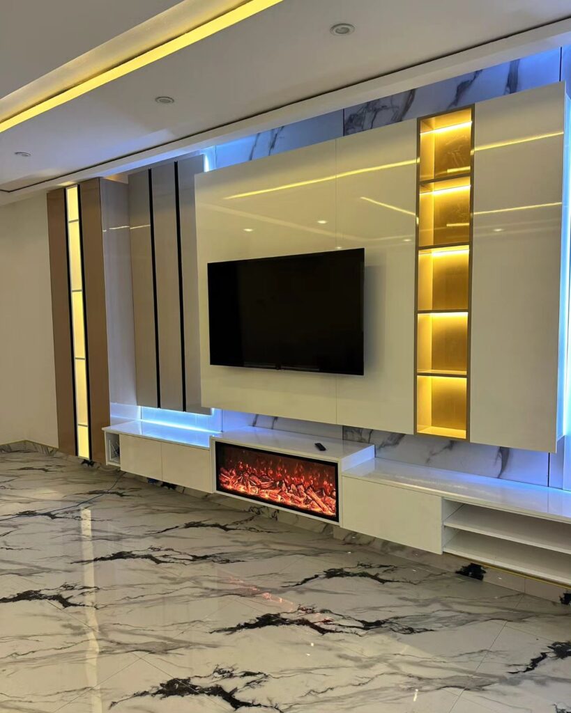 Moderní nápady na TV stěnu v obýváku pro jakýkoli styl