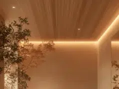 Inspirace pro koupelnu ve stylu Japandi: koupání jako zenový rituál
