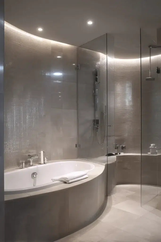 Moderní luxusní koupelna: nápady pro dokonalý ranní komfort