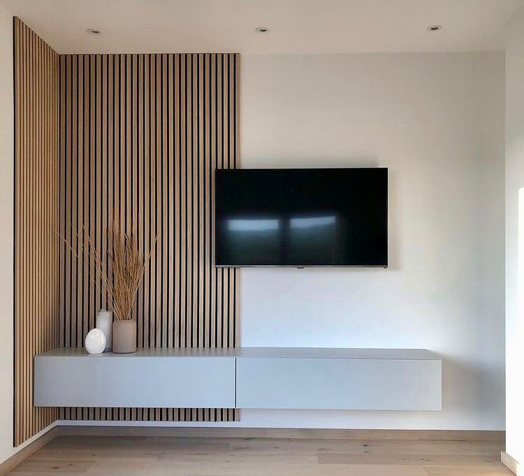 Moderní nápady na TV stěnu v obýváku pro jakýkoli styl
