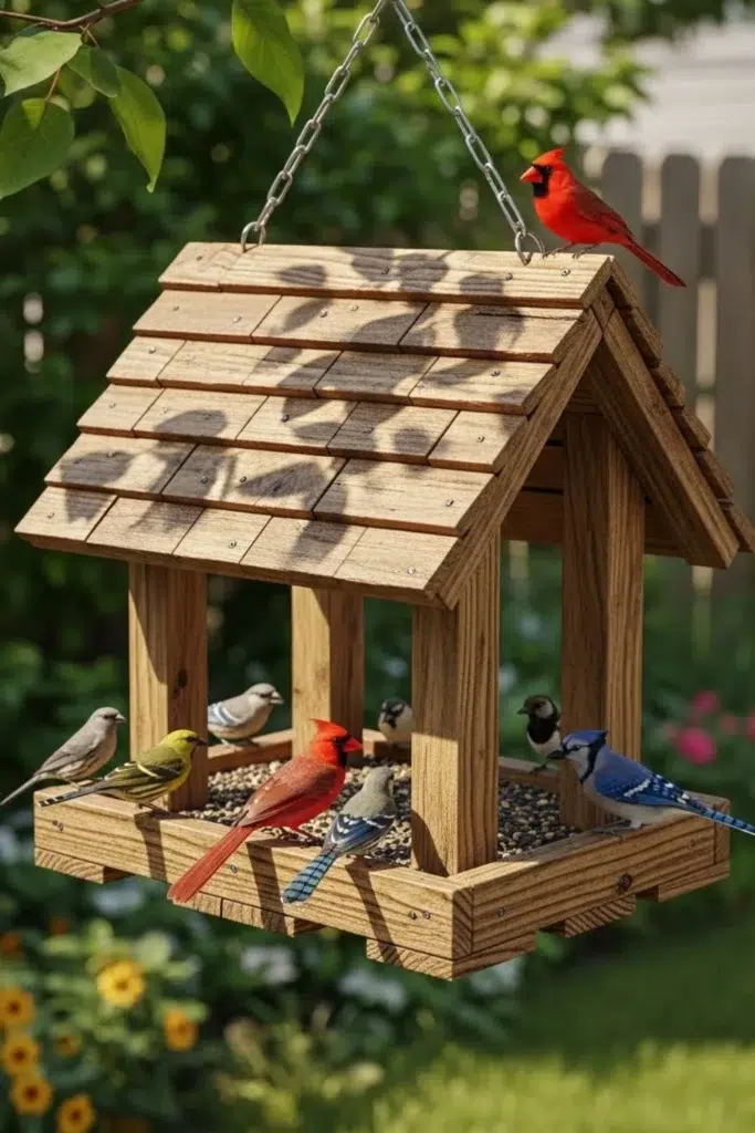 30 nápadů na DIY krmítka pro ptáky, která vás nadchnou