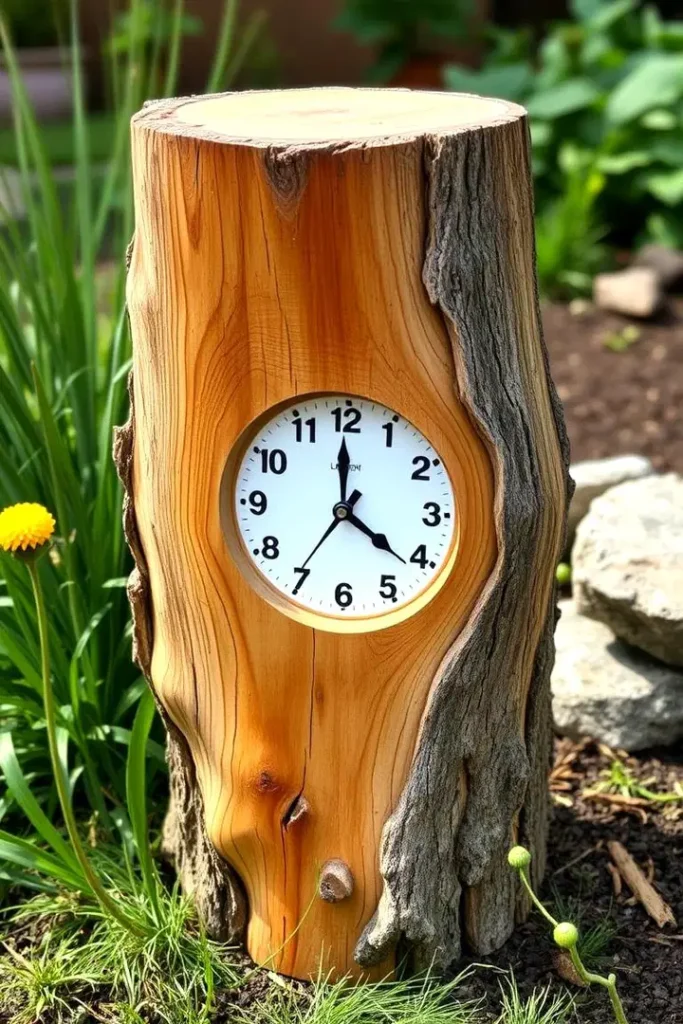 Inspirativní nápady na dekorování pařezů pro elegantní přírodní zahradní design