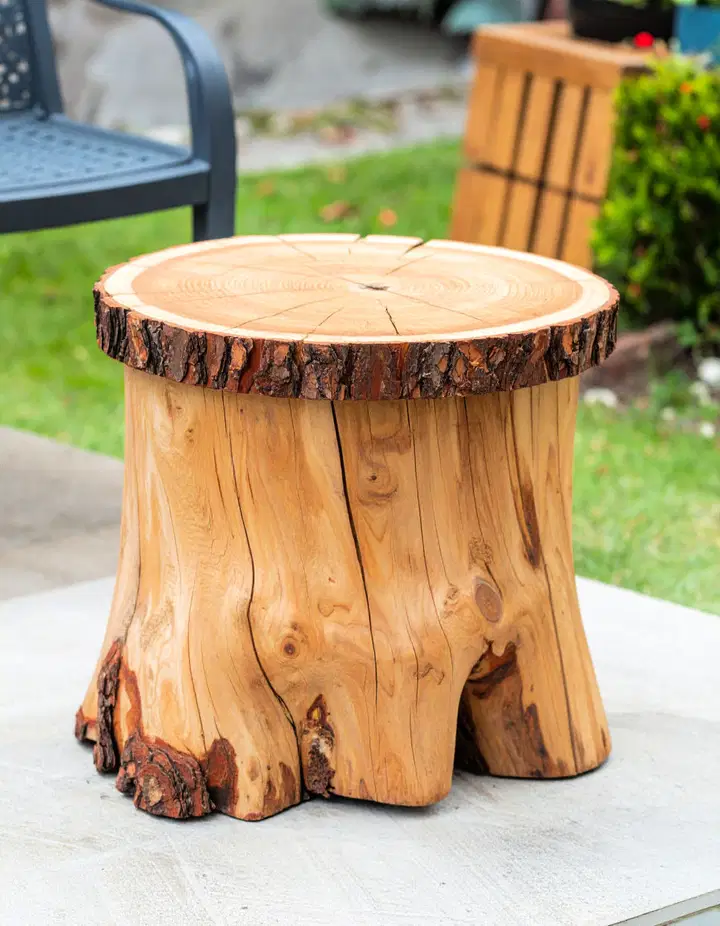 Inspirativní nápady na dekorování pařezů pro elegantní přírodní zahradní design