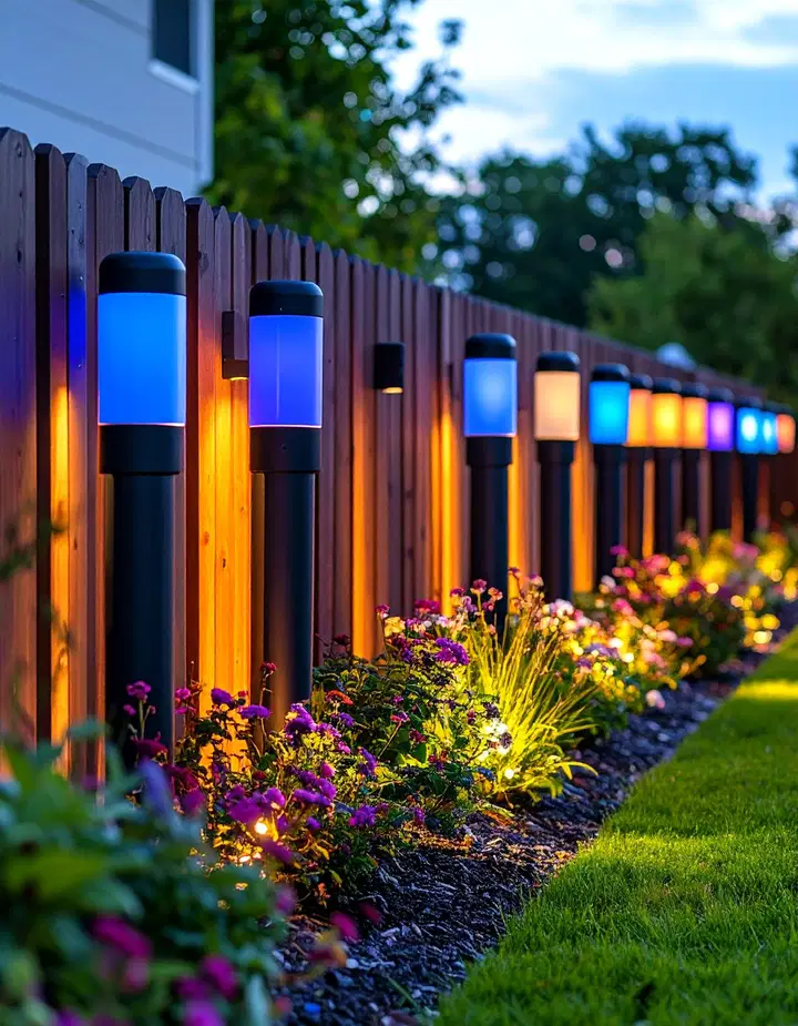 Nápady na osvětlení plotu: kreativní způsoby, jak rozzářit vaši zahradu a vytvořit jedinečnou atmosféru