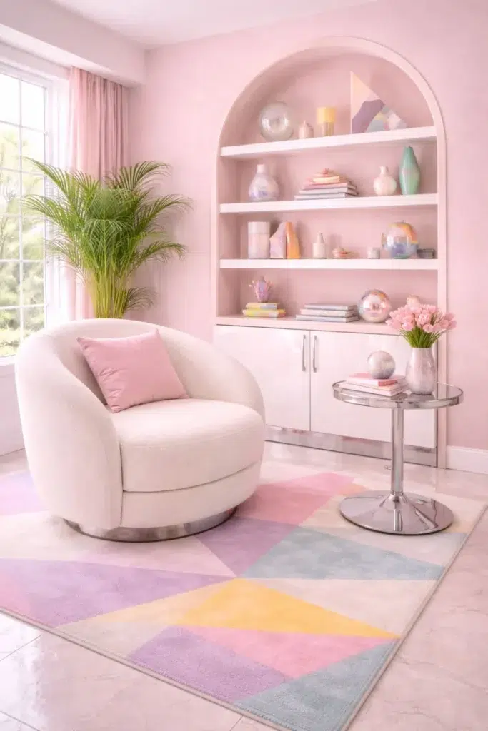 Krásné inspirace ve stylu 80. let, které promění váš interiér v retro glam sen