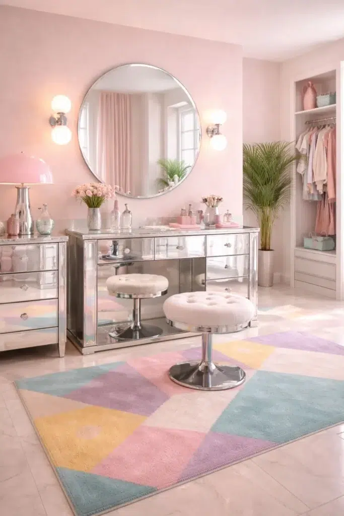 Krásné inspirace ve stylu 80. let, které promění váš interiér v retro glam sen