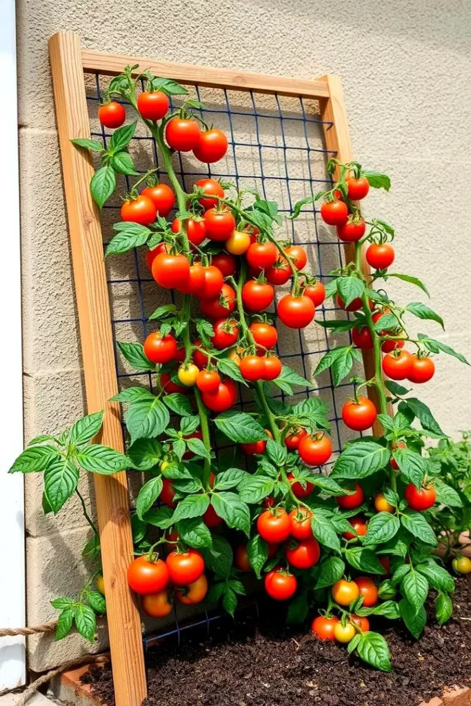 Inspirace na opory pro rajčata: elegantní řešení pro vertikální pěstování