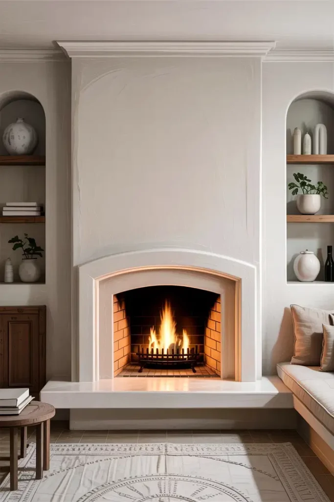 Moderní a stylové obklady krbu, které promění váš obývací pokoj v designový skvost