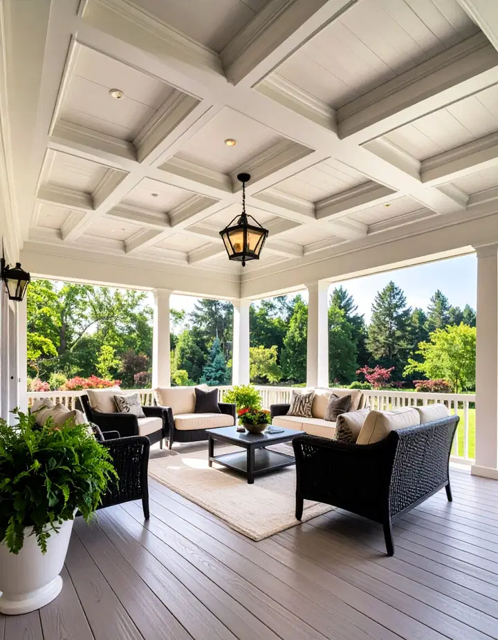 Nápady na vinylový strop na verandu, který okouzlí stylem a vydrží dlouhá léta