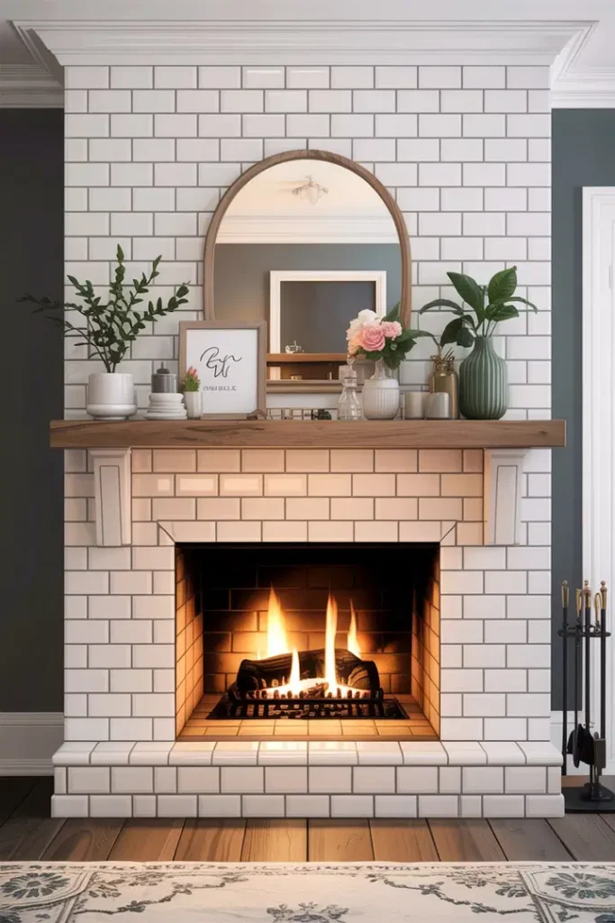 Moderní a stylové obklady krbu, které promění váš obývací pokoj v designový skvost